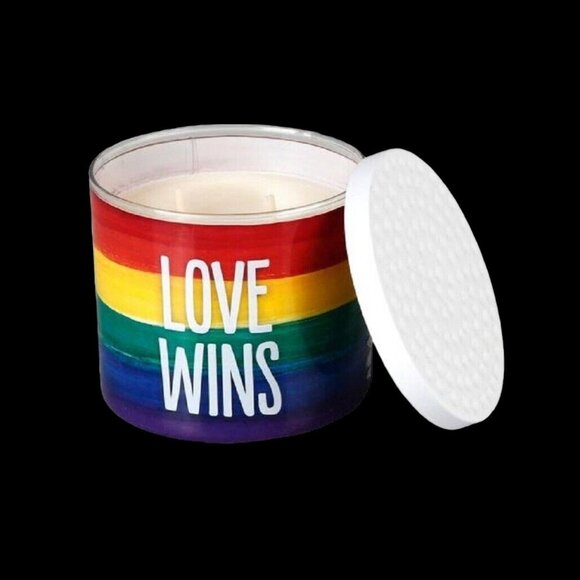 Love Rainbow Scented Candle Sensational 2 Wick Storm 14.5 oz X 3 New